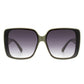 Square Retro Fashion Flat Top Women Sunglasses