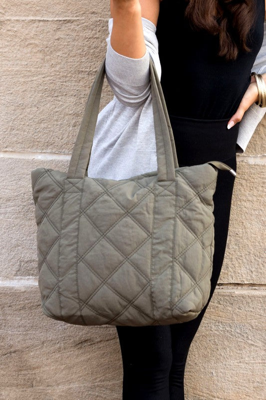 Quilted Tote, Various