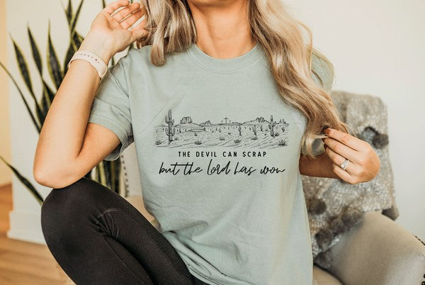 The Lord Has Won Graphic Tee
