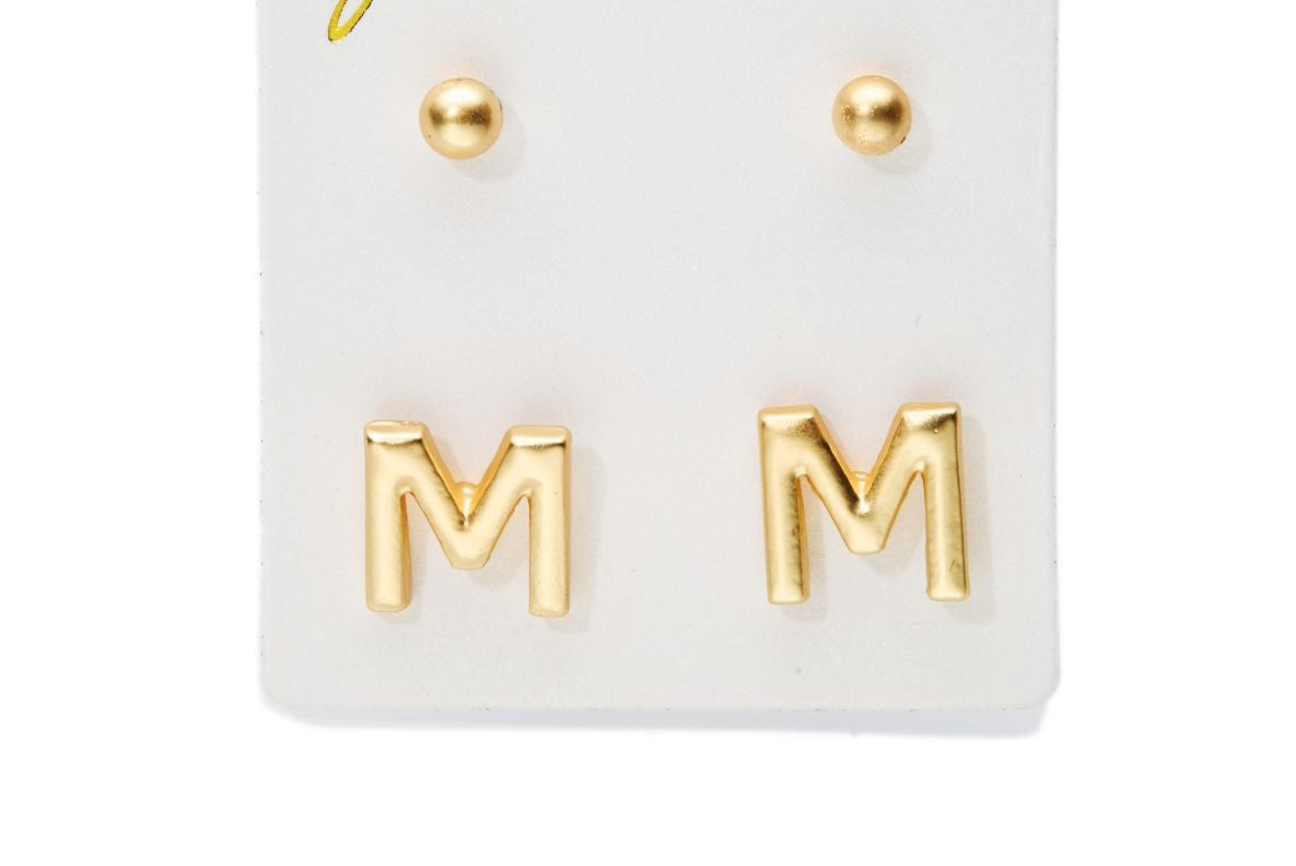 Just for Me! Initial Earrings $2