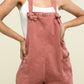 Washed Knot Strap Romper